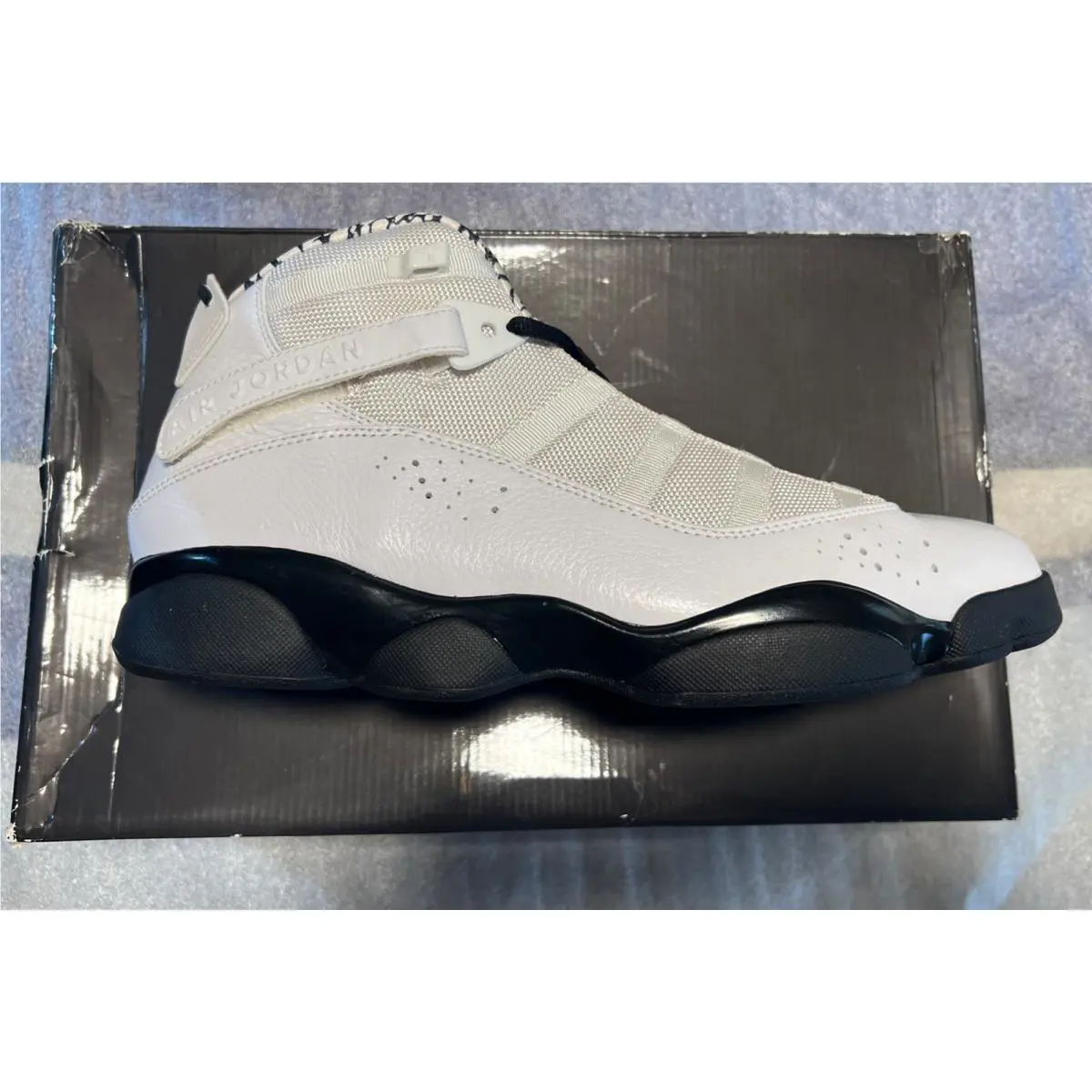 Nike shoes - Air Jordan 6 Rings - Air Rings - 397464-101 - White / Black, Manufacturer: White / Black (UPC: 0882801030680) 0