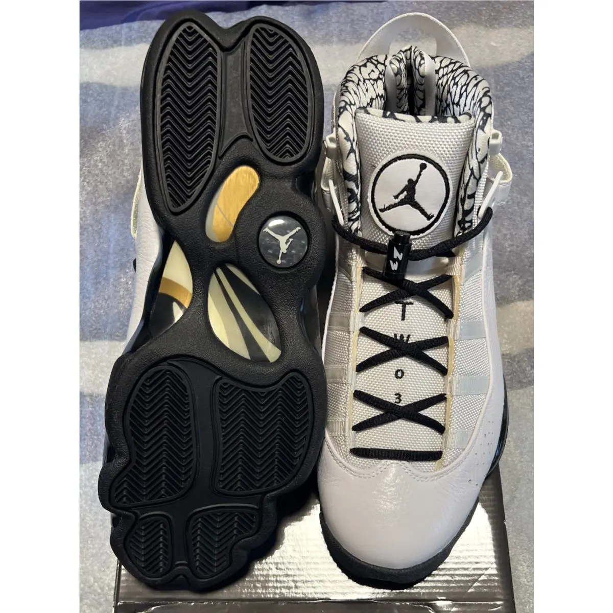 Nike shoes - Air Jordan 6 Rings - Air Rings - 397464-101 - White / Black, Manufacturer: White / Black (UPC: 0882801030680) 6