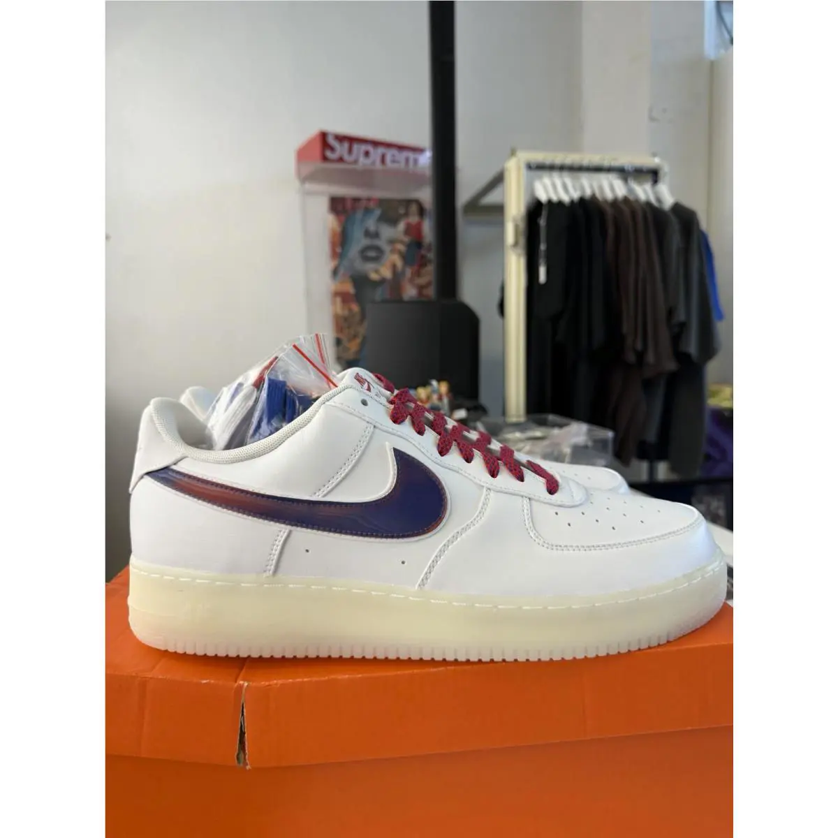 Nike shoes - Nike Air Force 1 - Air Force - BQ8448-100 - White 2