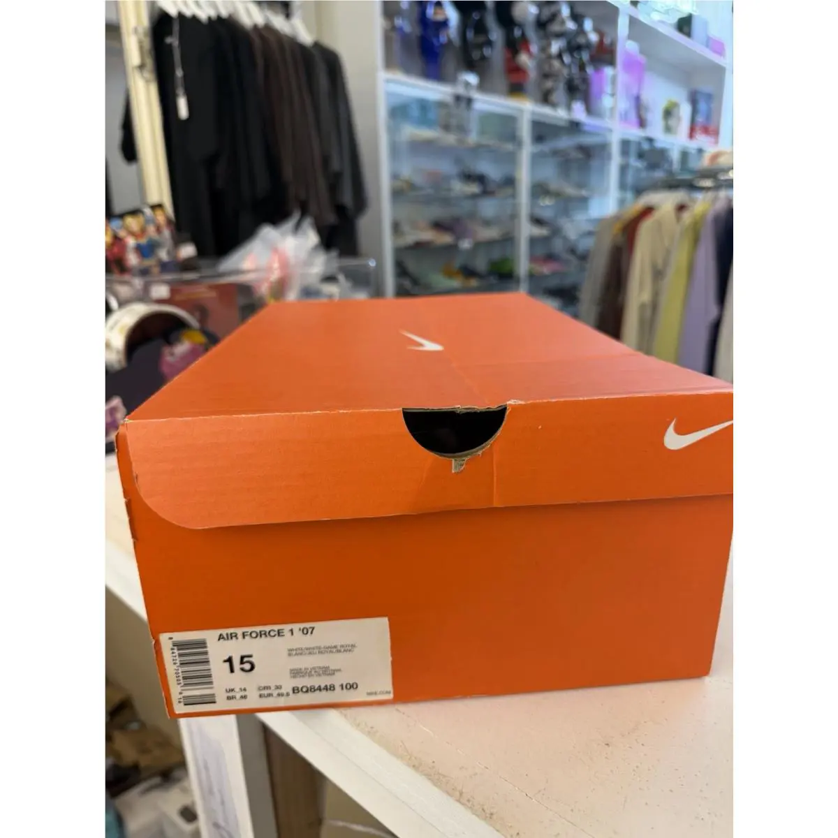 Nike shoes - Nike Air Force 1 - Air Force - BQ8448-100 - White 7