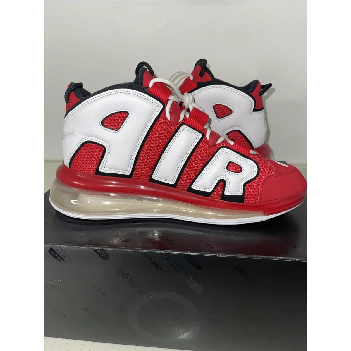 Nike shoes - Nike Air More Uptempo - Air More Uptempo - CJ3662-600 - Red (UPC: 0192502592067) 4