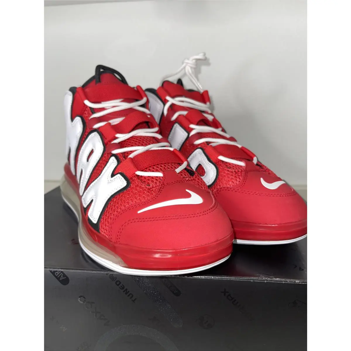 Nike shoes - Nike Air More Uptempo - Air More Uptempo - CJ3662-600 - Red (UPC: 0192502592067) 2
