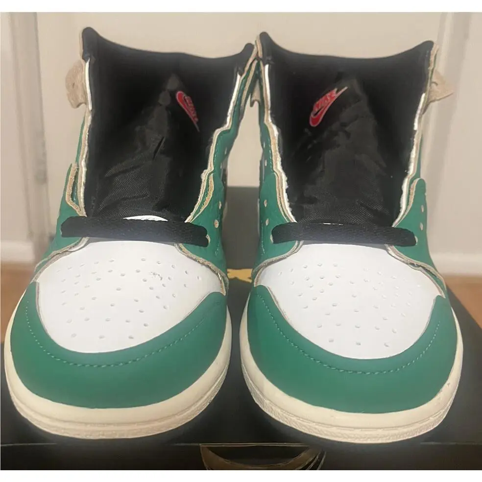Nike shoes - Jordan 1 - Green 3