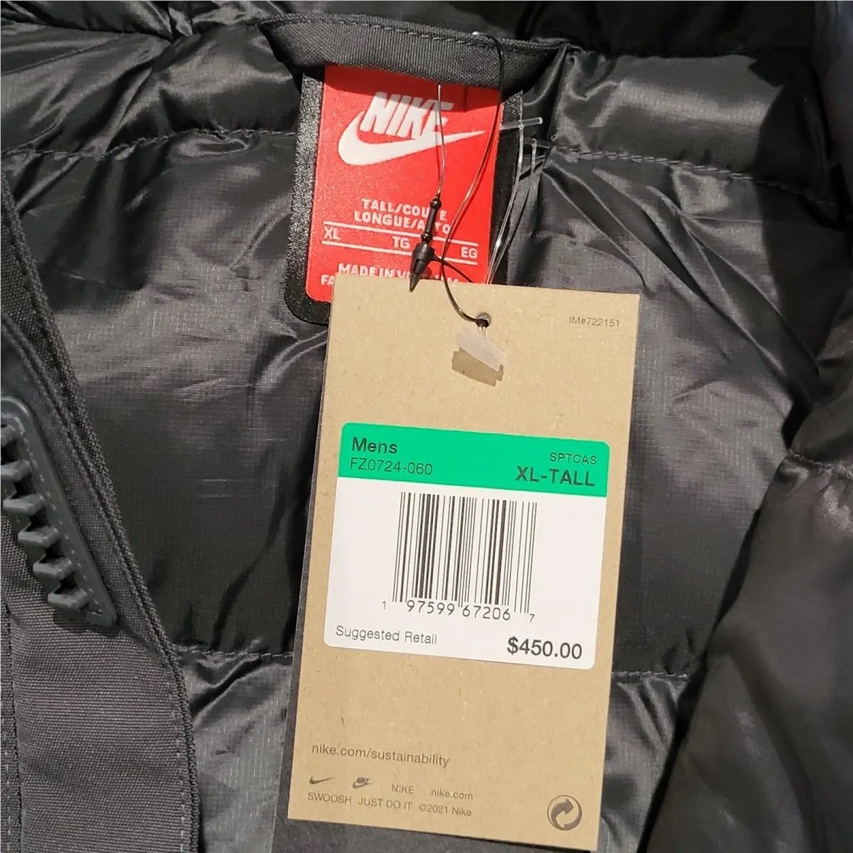 Nike clothing - FZ0724104 - FZ0724104 - Black 4