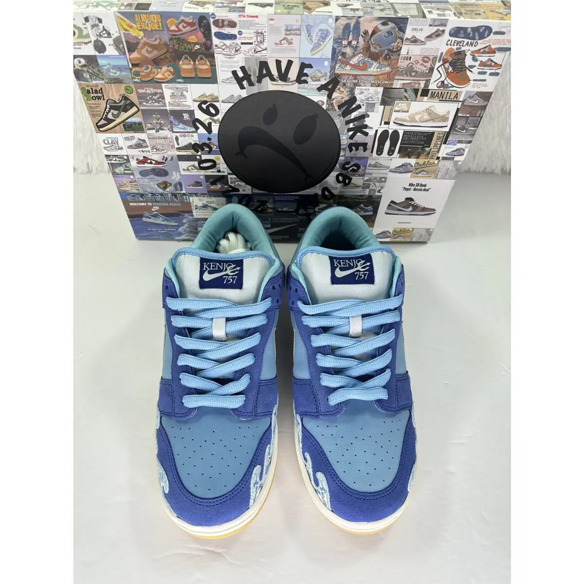 Nike shoes - Nike SB Dunk - Dunk - Blue 4
