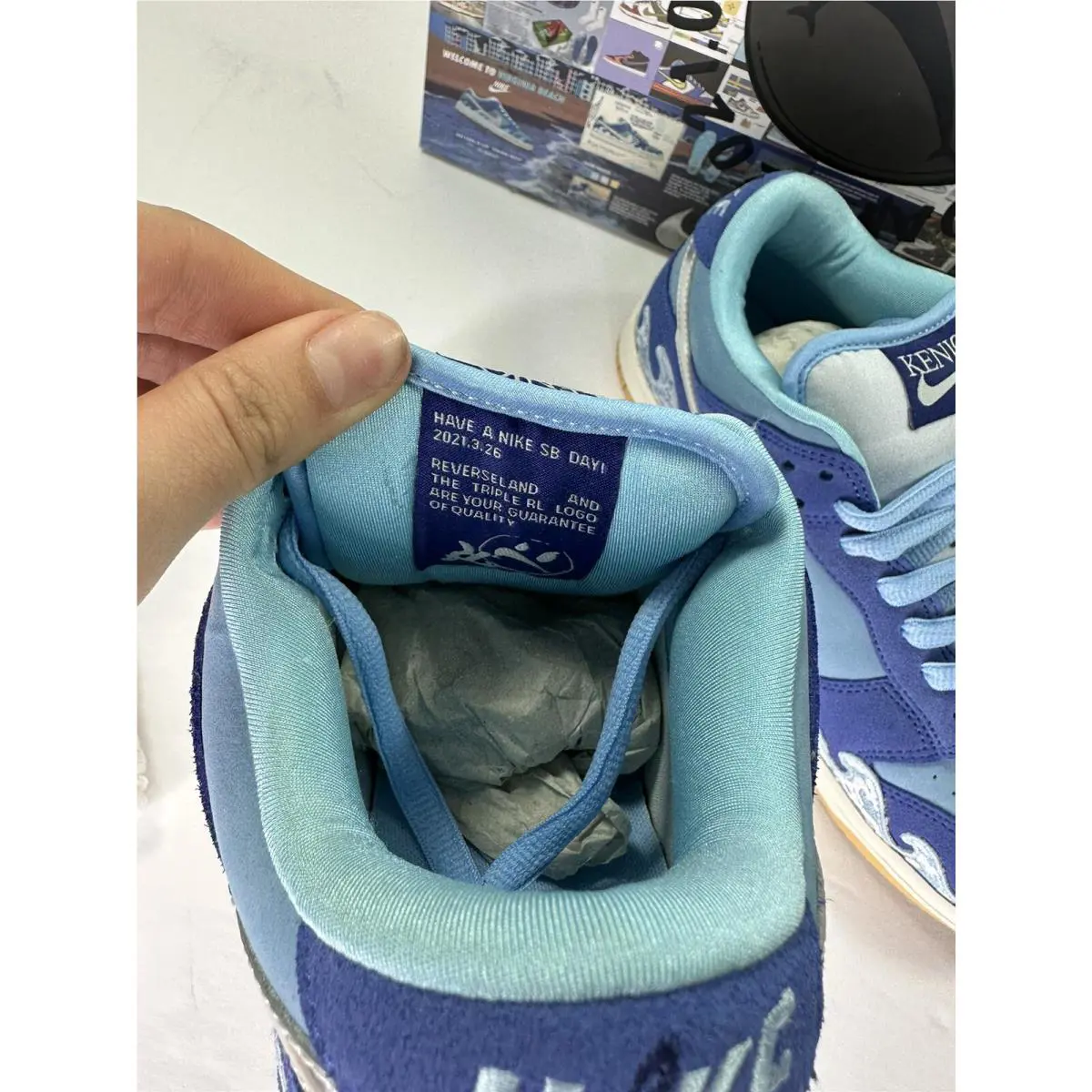 Nike shoes - Nike SB Dunk - Dunk - Blue 8