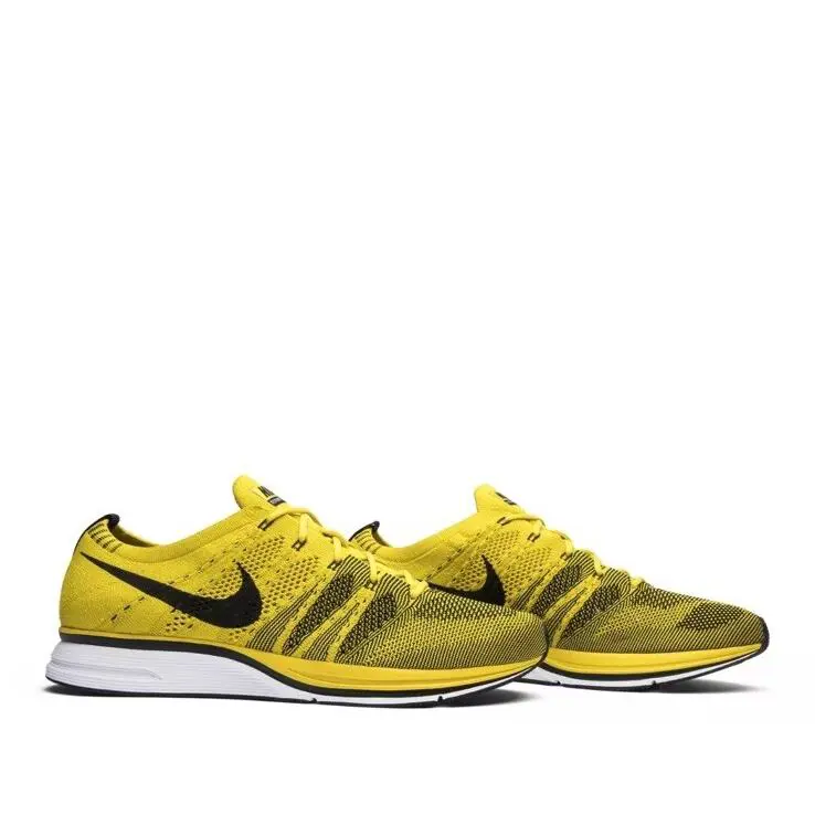 Nike shoes - Nike Flyknit Trainer 2017 - Flyknit Trainer - AH8396-700 - Bright Citron/Black-White 9