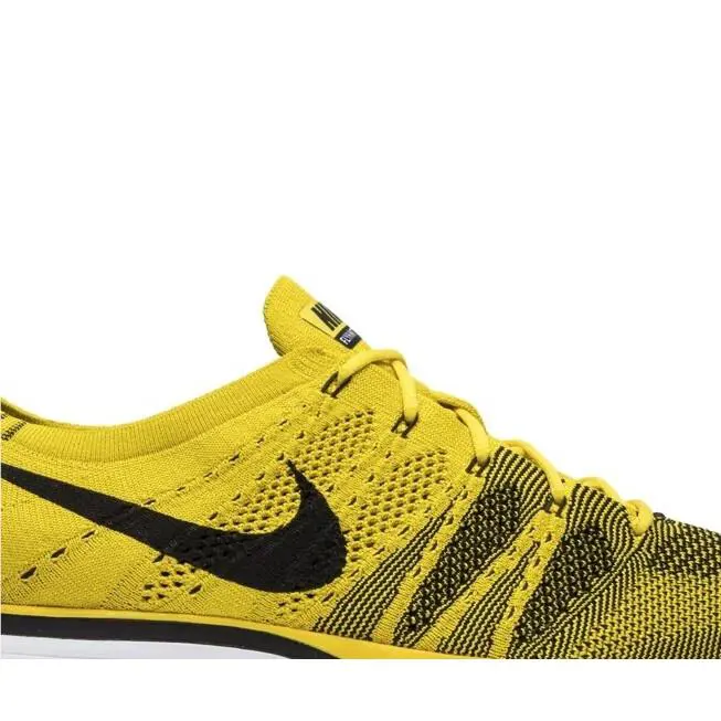 Nike shoes - Nike Flyknit Trainer 2017 - Flyknit Trainer - AH8396-700 - Bright Citron/Black-White 4