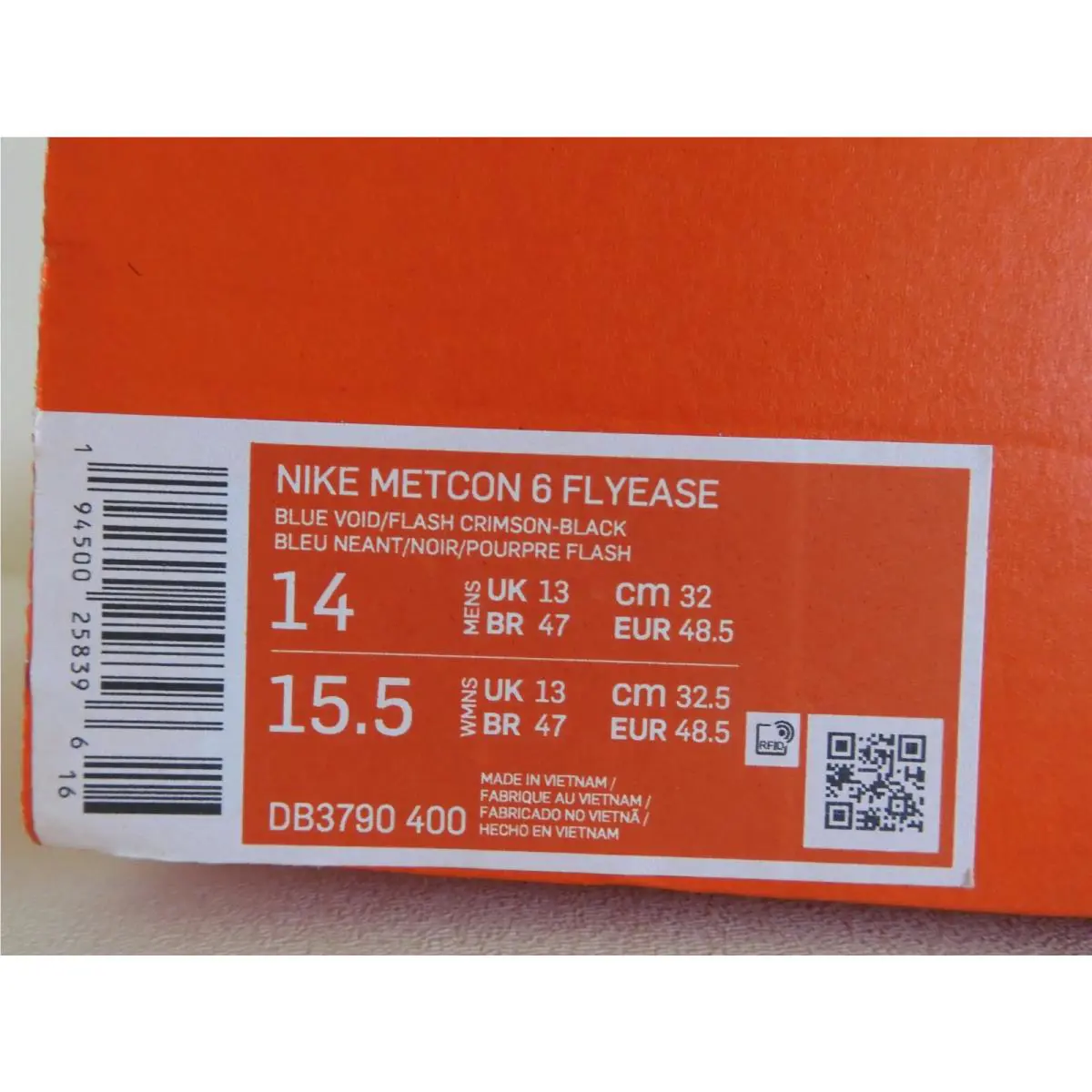 Nike shoes - Nike Metcon - Metcon - Blue (UPC: 194500258396) 4