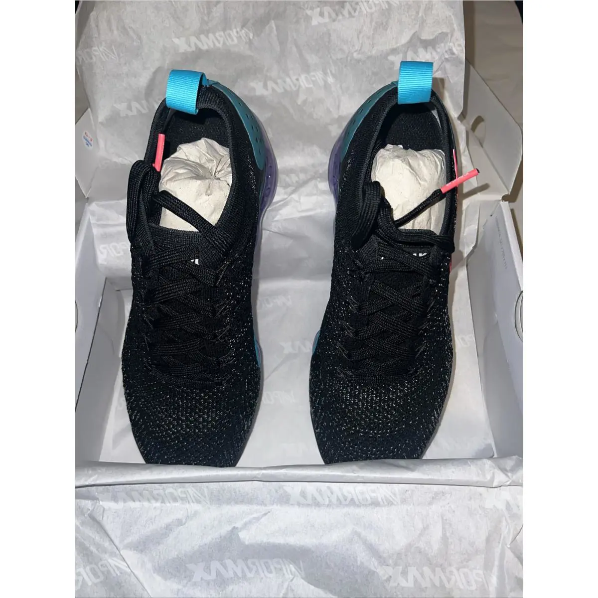 Nike shoes - Nike Air VaporMax Flyknit 2 - 942842-003 - Black 0