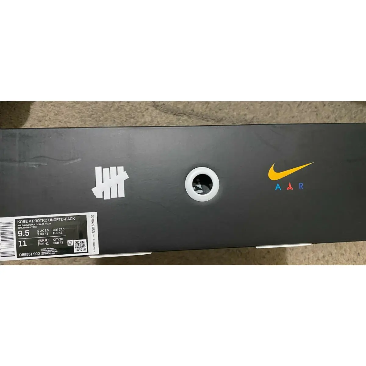 Nike shoes - Nike Zoom Kobe 5 - Zoom Kobe - DB5551-900 - Multicolor (UPC: 0194498140888) 10