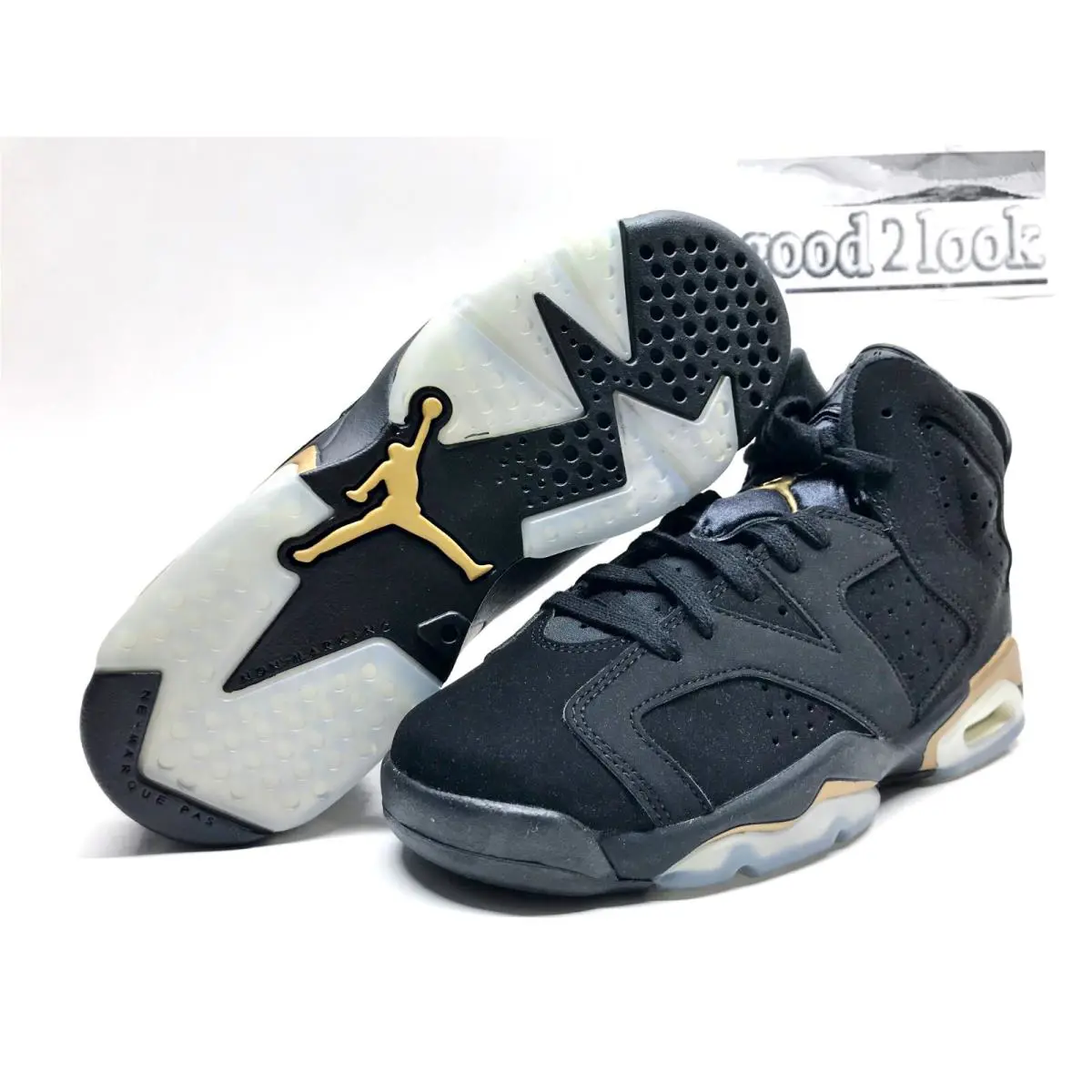 Nike shoes - Air Jordan 6 - Air - Black (UPC: 193154836714) 0