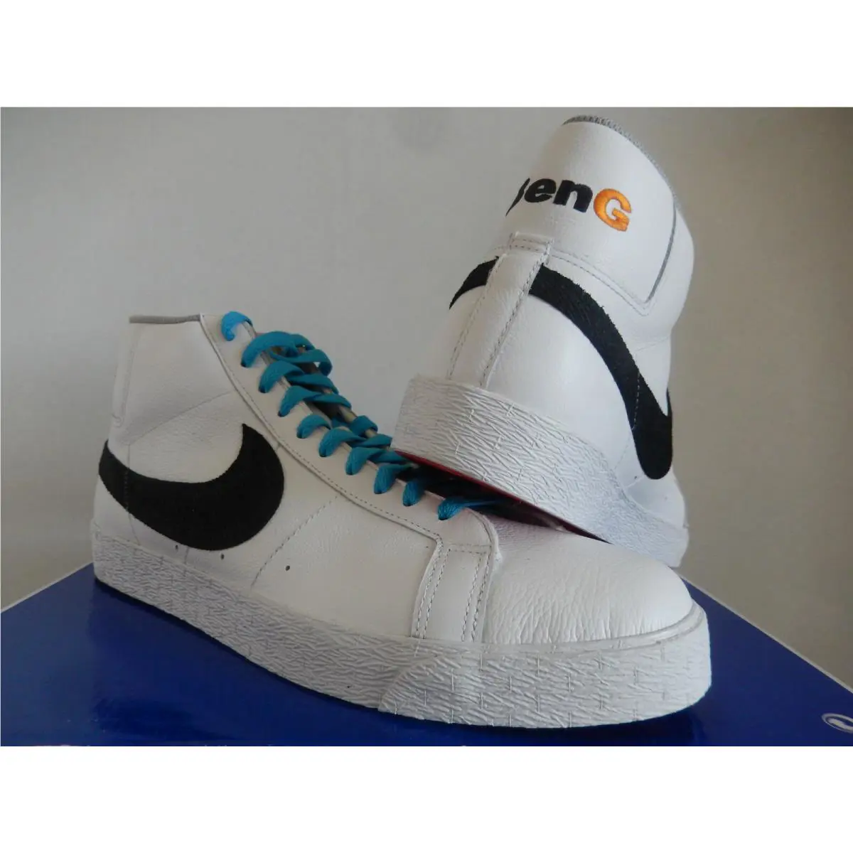 Nike shoes - Nike Sb Blazer Zoom - Blazer Zoom - White (UPC: 826220892733) 0