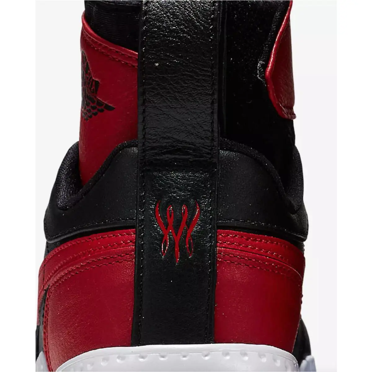 Nike shoes - Air Jordan Flare - Air Flare - 878458-023 23 - Black and Varsity Red 7