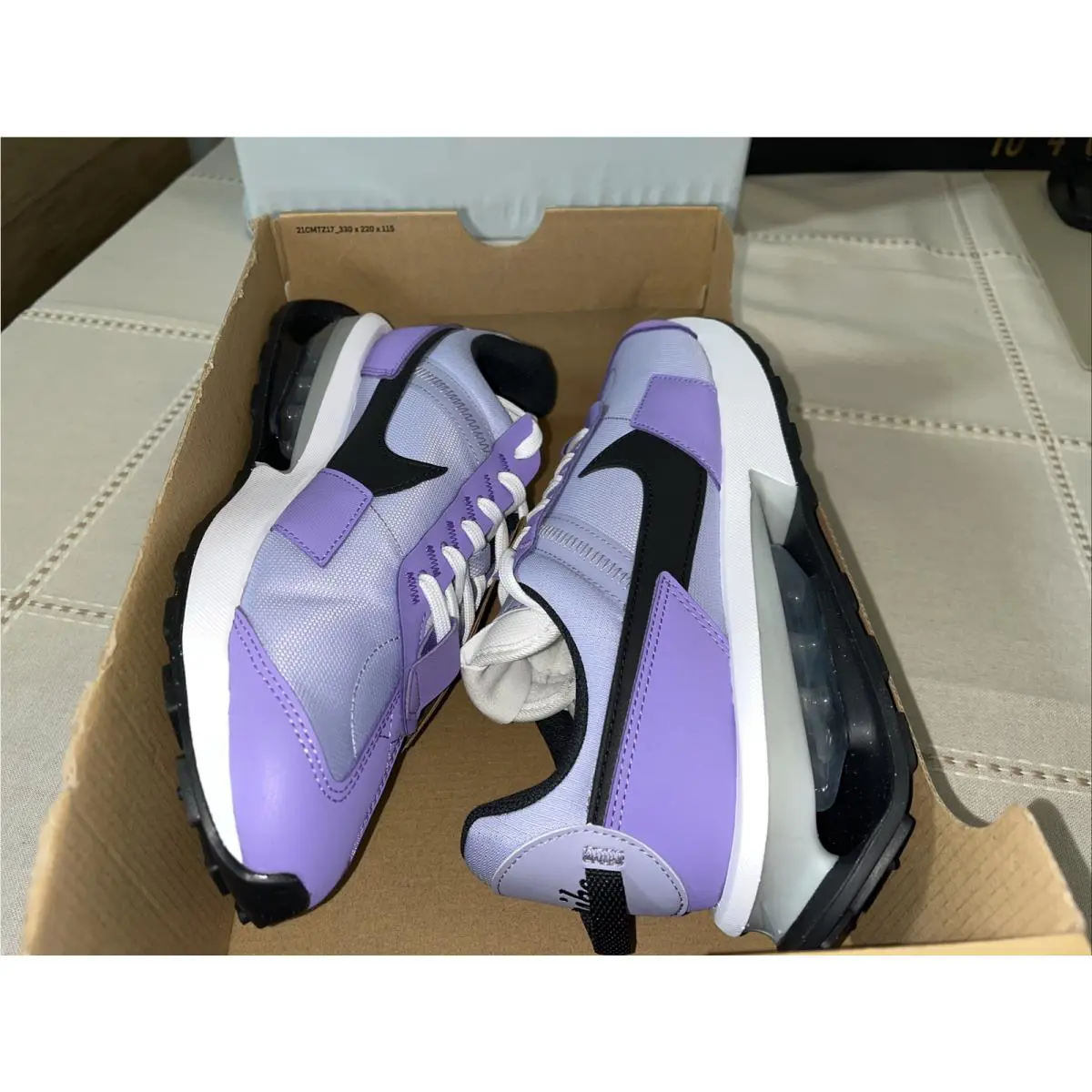 Nike shoes - Nike Air Max Pre-Day LX - DC4025-500 - Purple Dawn-Black-White 8
