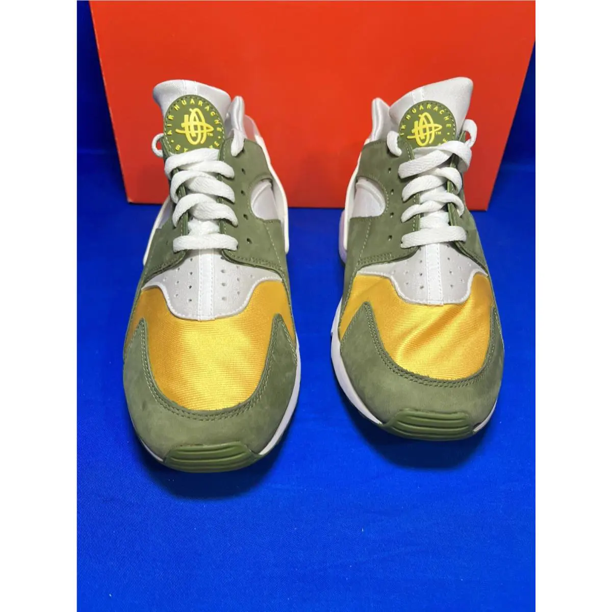 Nike shoes - Nike Air Huarache Stussy - Air Huarache Stussy - Green (UPC: 194502651256) 1
