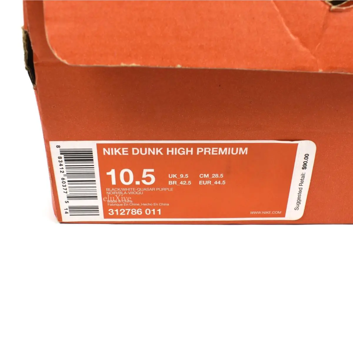 Nike shoes - Nike Dunk High - Dunk High - 312786-011 - White 10