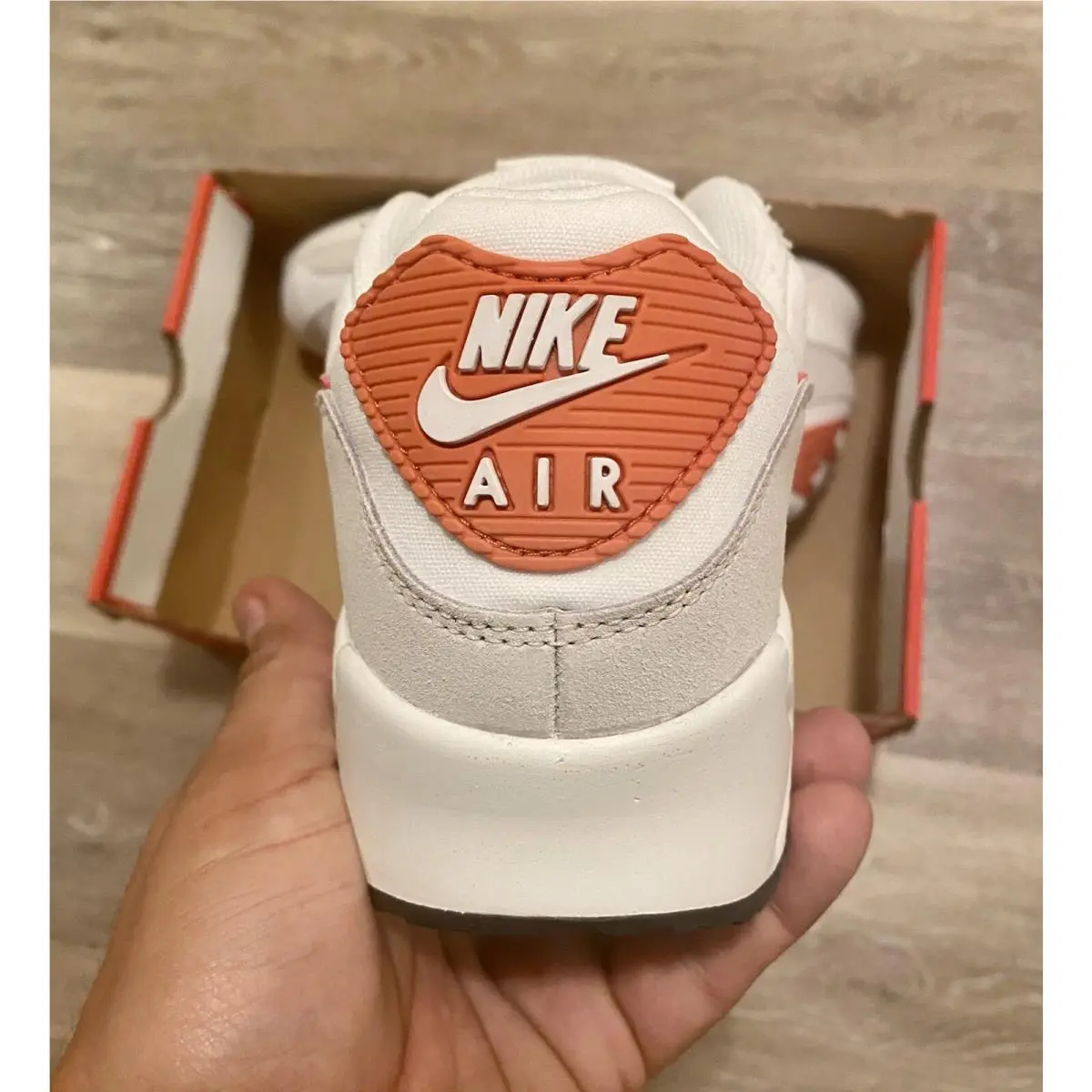 Nike shoes - Nike Air Max 90 - Air Max - DM8265-100 - Summit White-Mantra Orange (UPC: 195869235837) 0