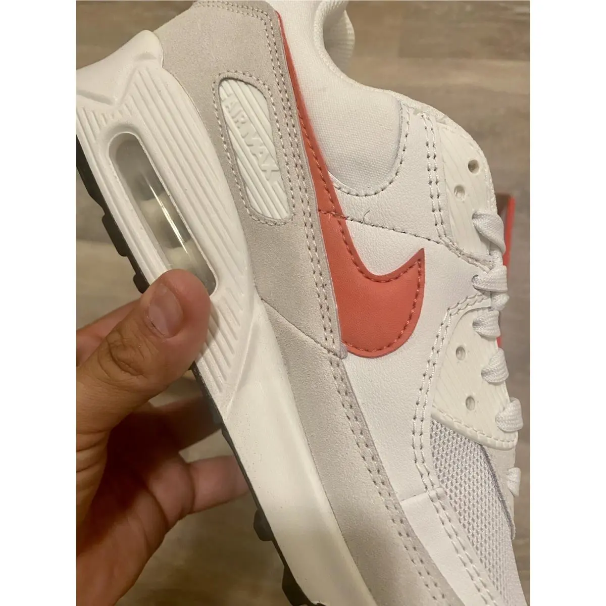 Nike shoes - Nike Air Max 90 - Air Max - DM8265-100 - Summit White-Mantra Orange (UPC: 195869235837) 7