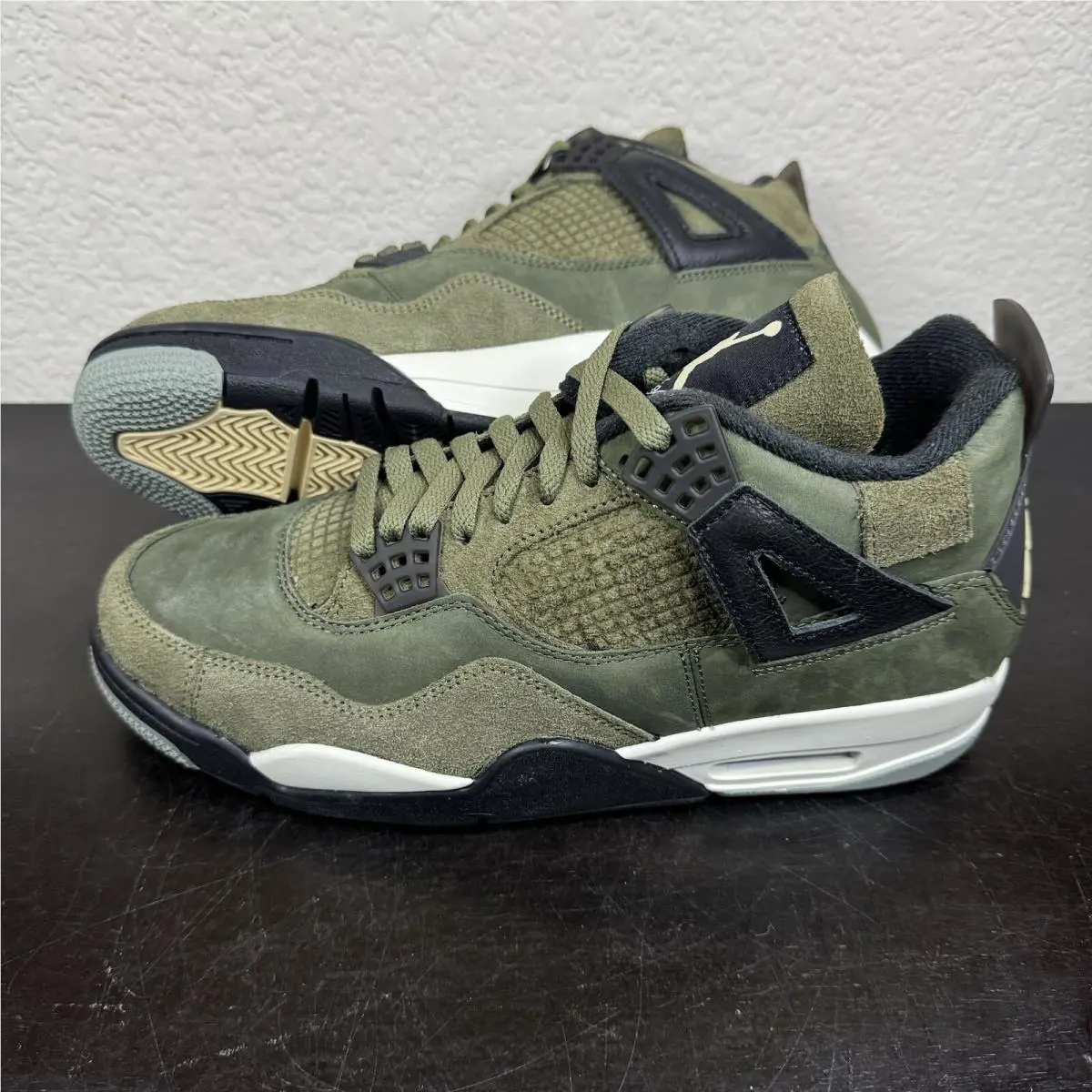Nike shoes - Jordan Retro 4 - Retro - Olive 8