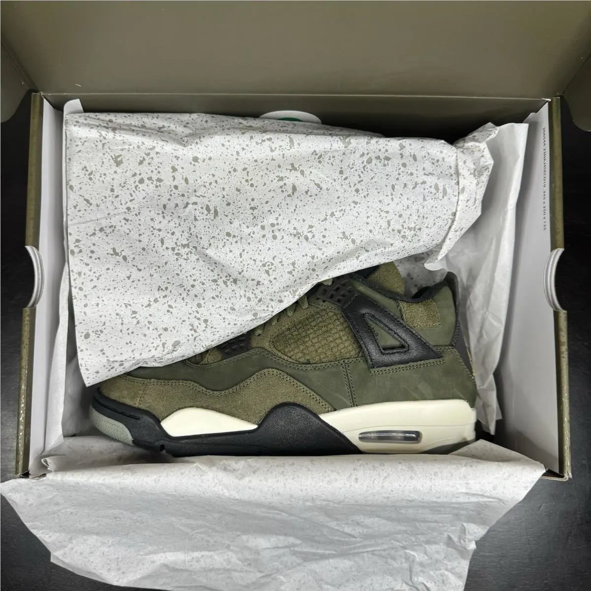 Nike shoes - Jordan Retro 4 - Retro - Olive 10
