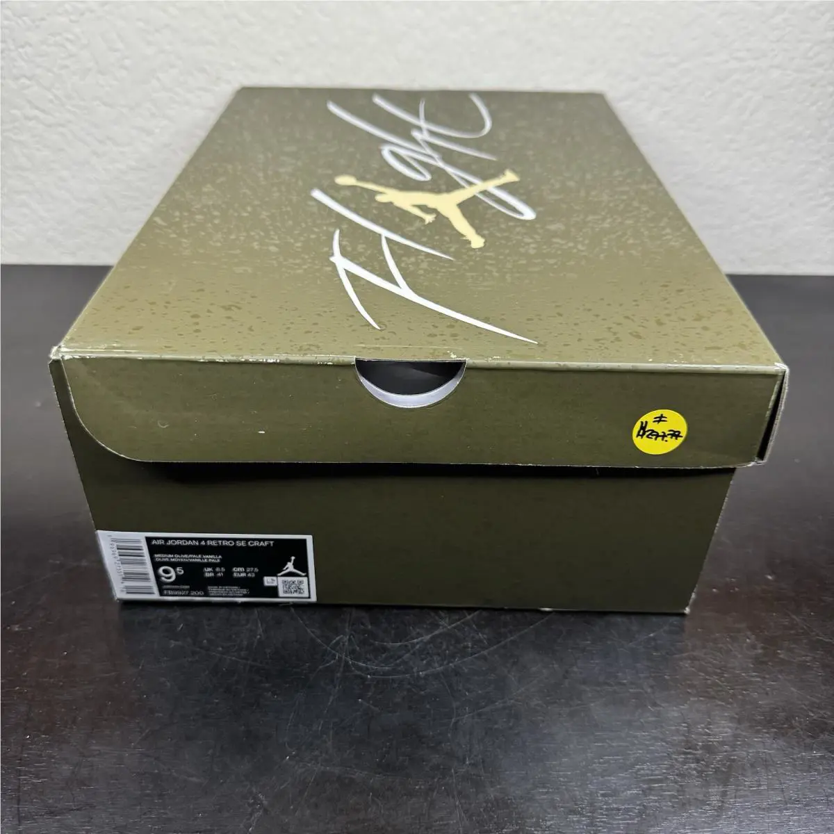 Nike shoes - Jordan Retro 4 - Retro - Olive 13