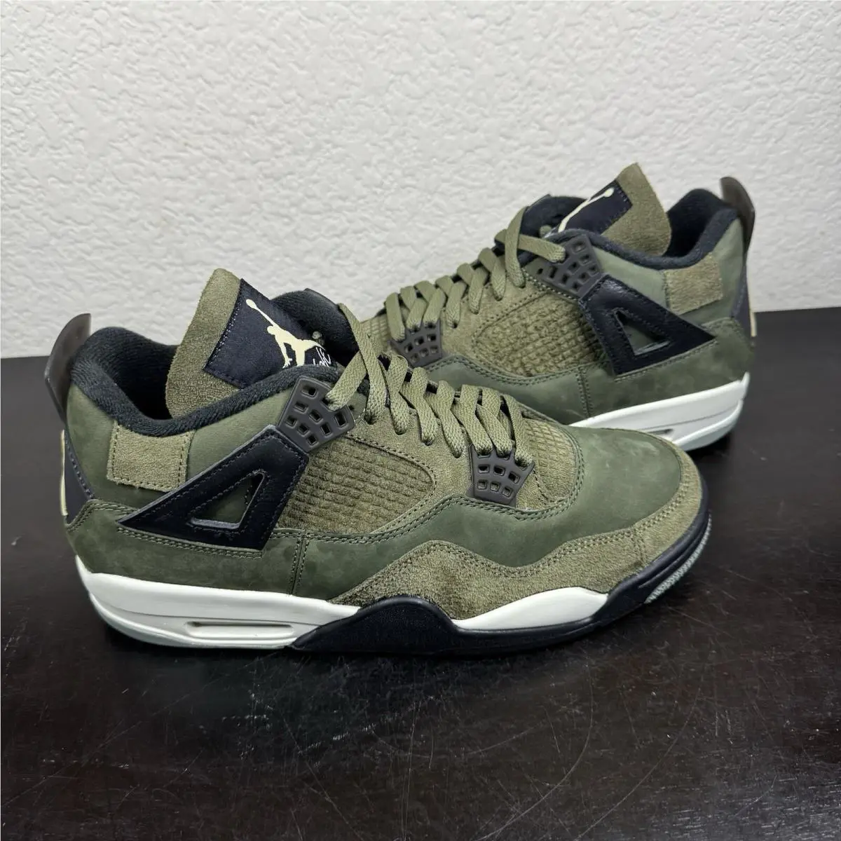 Nike shoes - Jordan Retro 4 - Retro - Olive 0