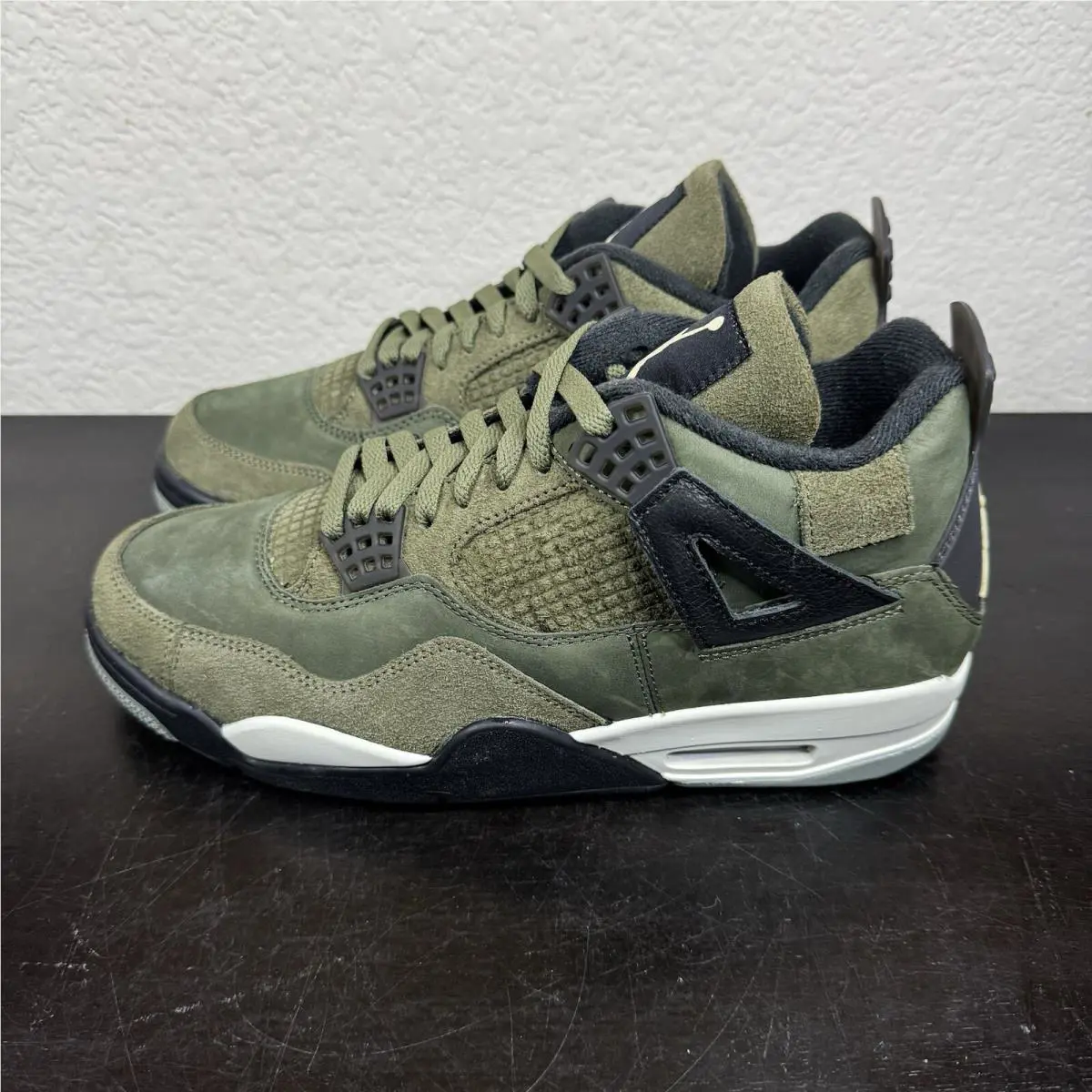 Nike shoes - Jordan Retro 4 - Retro - Olive 5