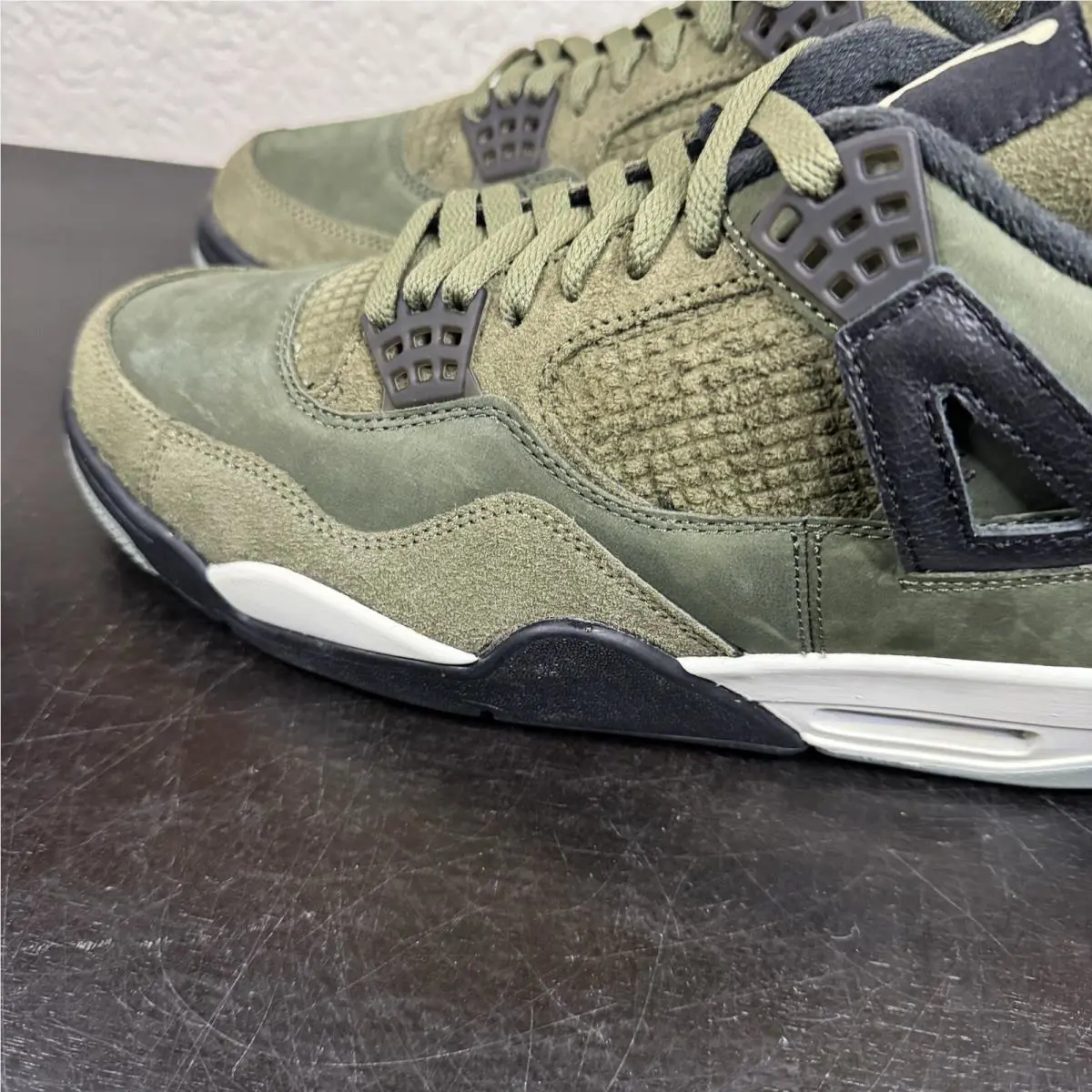 Nike shoes - Jordan Retro 4 - Retro - Olive 6