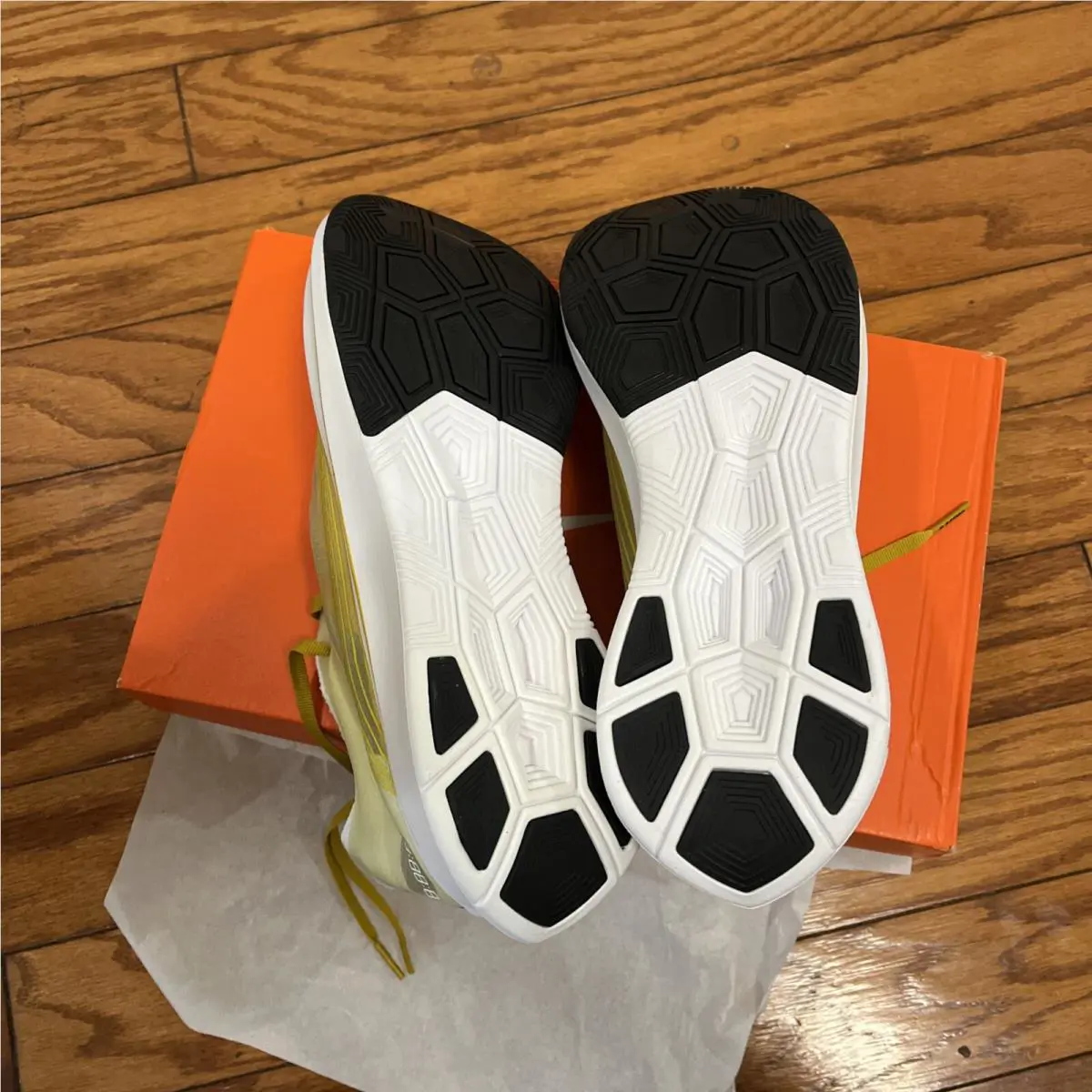 Nike shoes - Nike Zoom Fly SP - Zoom Fly - AJ9282-300 - Dark Citron/Black-Dark Cotton 5