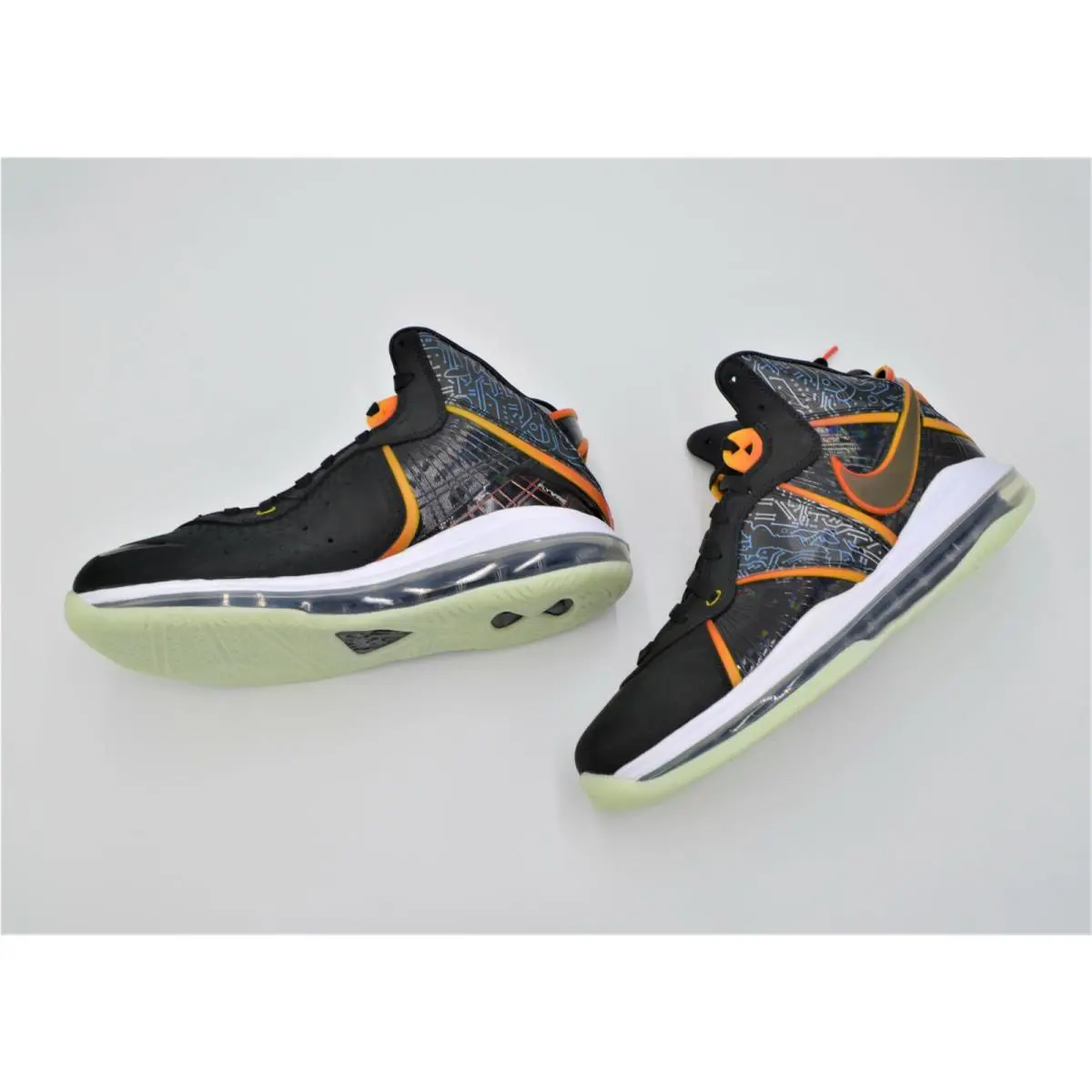 Nike shoes - Nike Lebron 8 - Lebron - DB1732-011 - Black, Manufacturer: White (UPC: 195240870312) 2