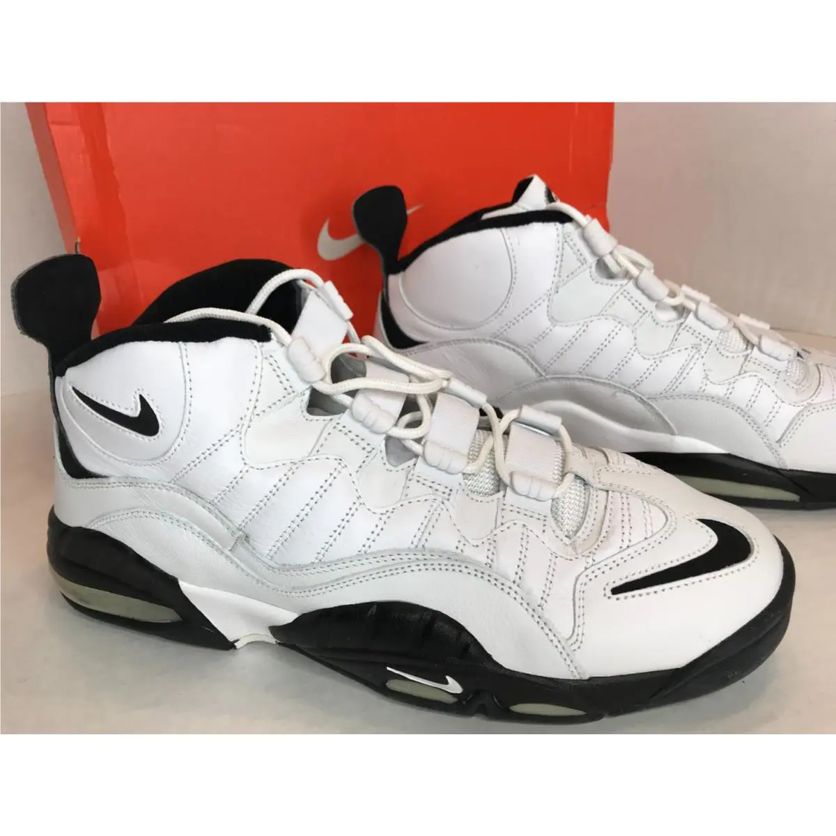 Nike shoes - Nike Air Max Sensation - Air Max Sensation - 315863-101 - Black / White 2