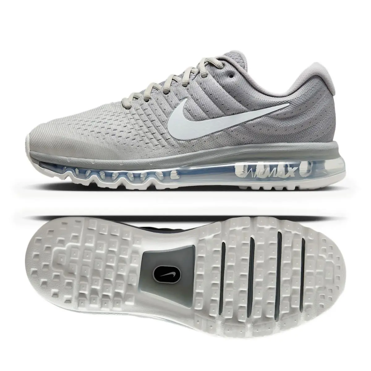 Nike Air Max 2017 Men Size 9 DS Gray White Light Bone 849559-005 - Gray