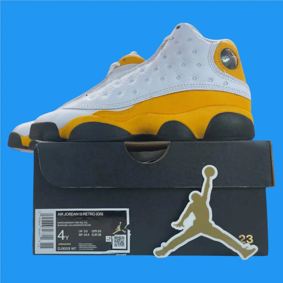 Nike shoes - Air Jordan 13 Retro - Air Retro - DJ3003-167 - Yellow 0