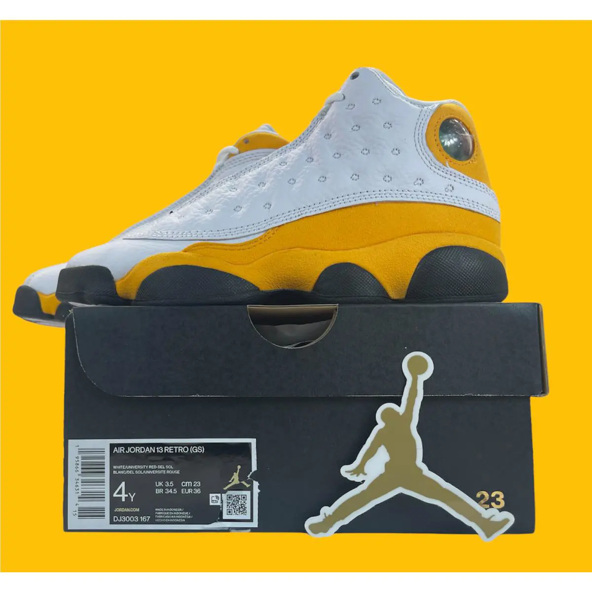 Nike shoes - Air Jordan 13 Retro - Air Retro - DJ3003-167 - Yellow 1