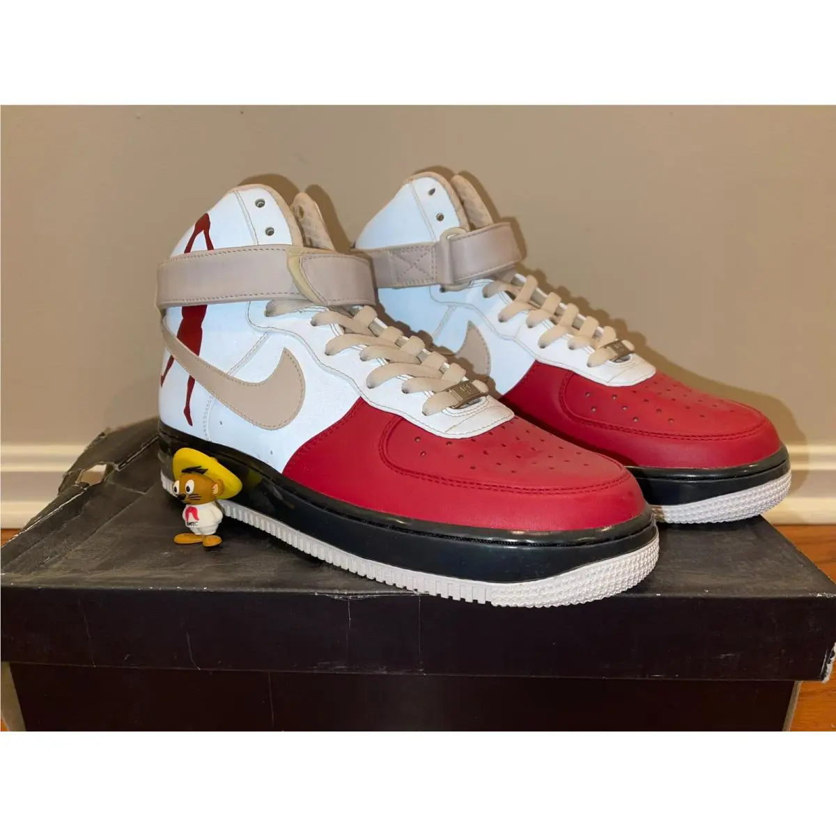 Nike shoes - Nike Air Force 1 - Air Force - 335844 611 - Varsity Red 0