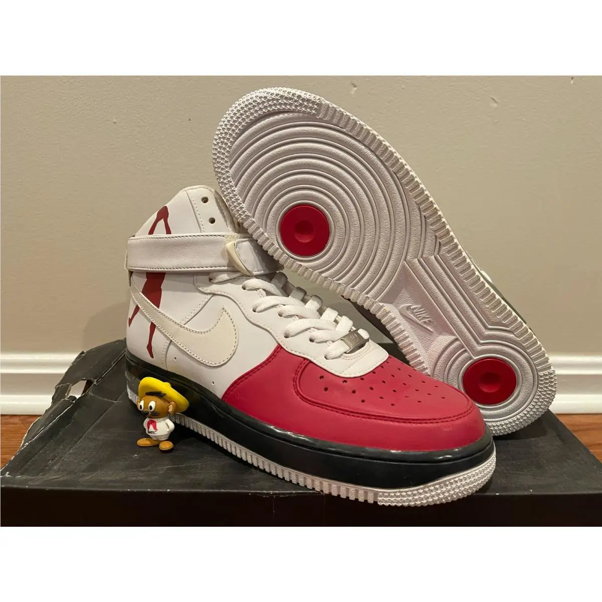 Nike shoes - Nike Air Force 1 - Air Force - 335844 611 - Varsity Red 1