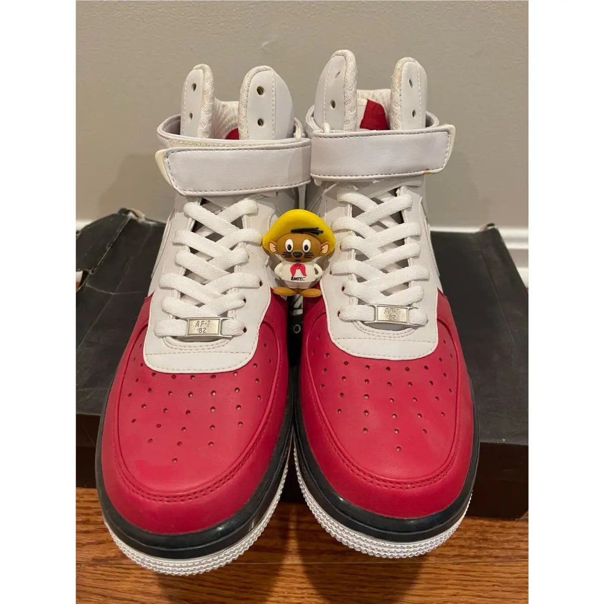 Nike shoes - Nike Air Force 1 - Air Force - 335844 611 - Varsity Red 2