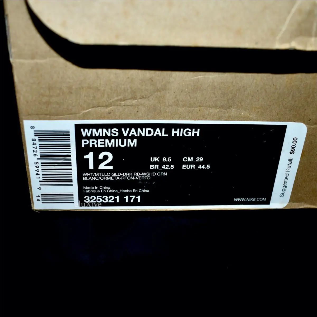 Nike shoes - Nike Vandal High - Vandal High - 325321-171 - White 11