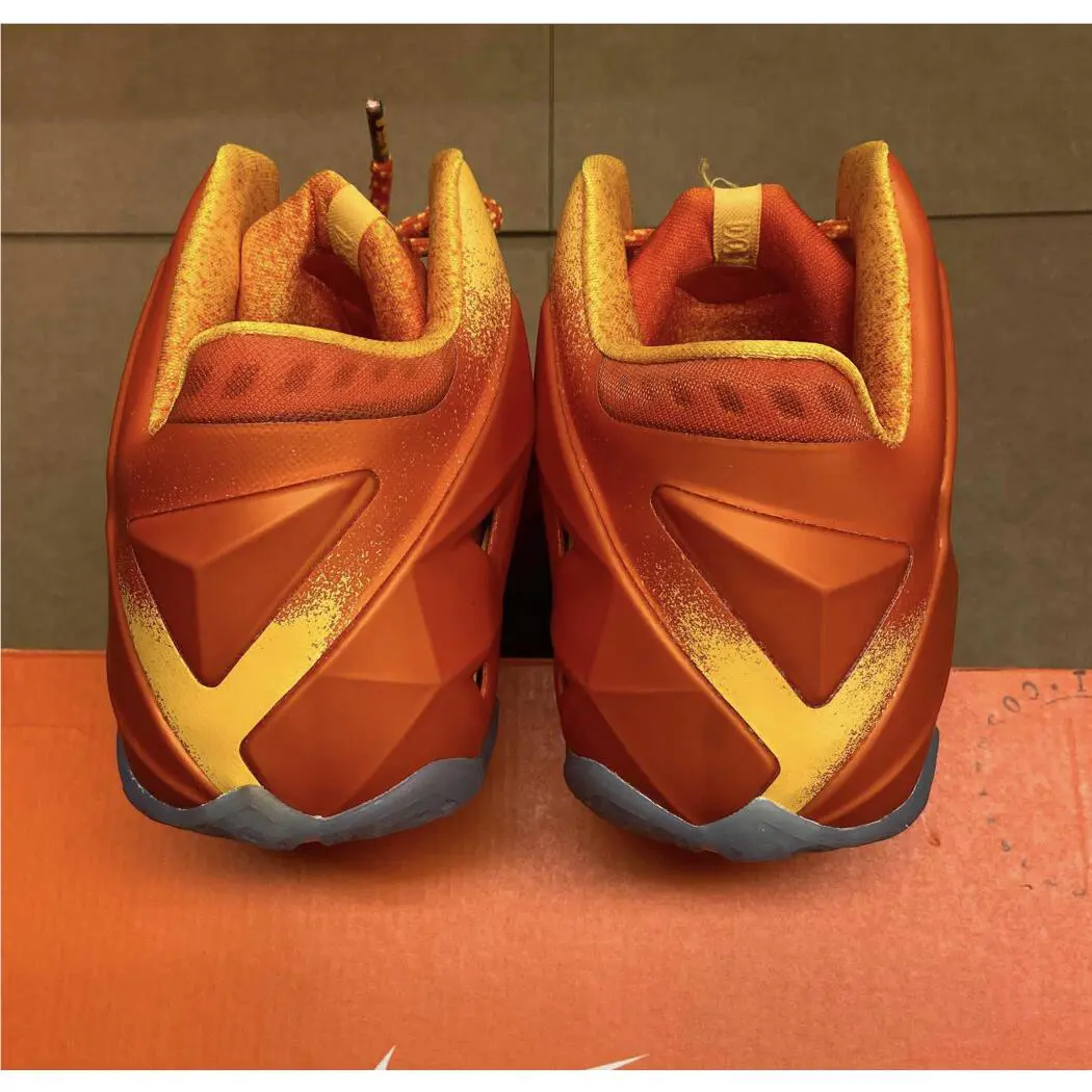 Nike shoes - Lebron XI Preheat 2013 (B-Grade) - Orange (UPC: 887229141109) 3