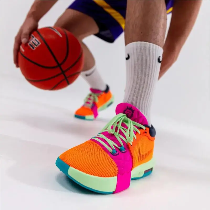 Nike shoes - Nike LeBron Witness - LeBron Witness - Orange/Laser Fuchsia/Vapor Green/Thunder Blue - FB2239-800 8