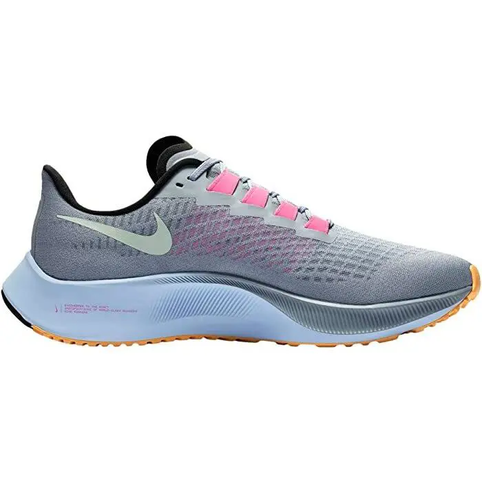 Nike Z1293 Air Zoom Mens Grey Size 8 Pegasus 37 Running Shoes - Gray