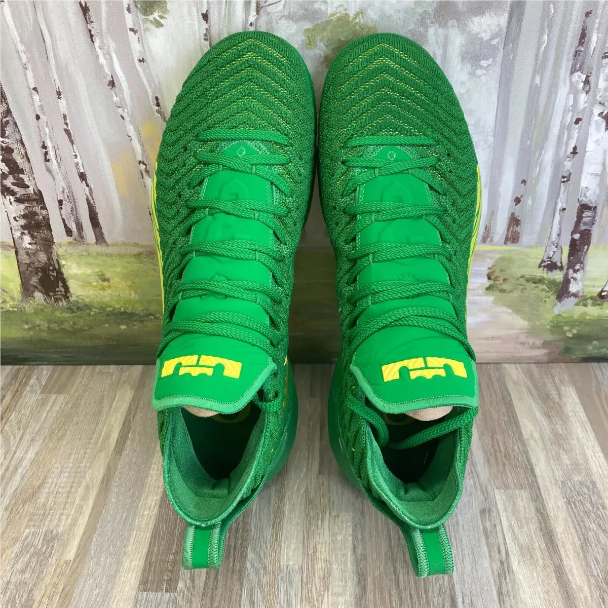 Nike shoes - Nike LeBron 16 - LeBron - BQ3177 - Green 8