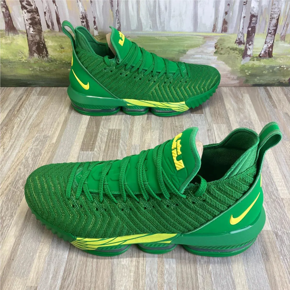 Nike shoes - Nike LeBron 16 - LeBron - BQ3177 - Green 5