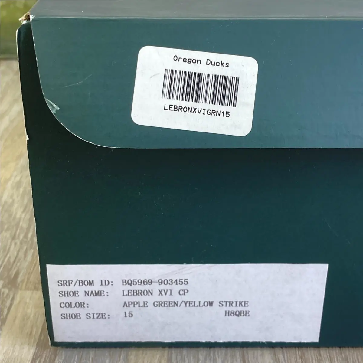 Nike shoes - Nike LeBron 16 - LeBron - BQ3177 - Green 1