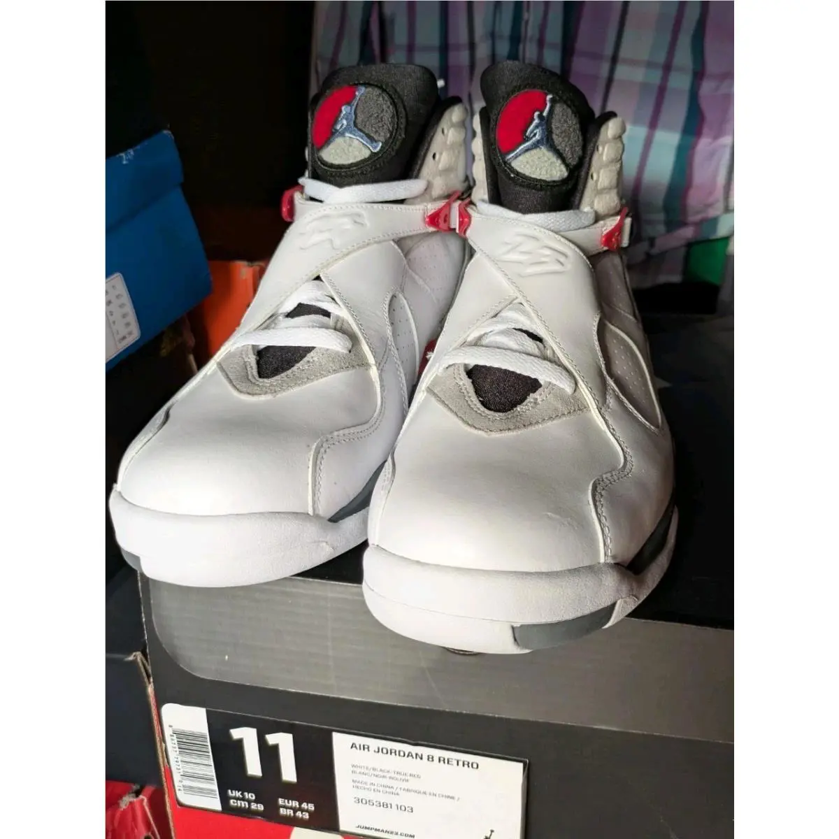 Nike shoes - Air Jordan 8 - Air - 305381-103 - White 2