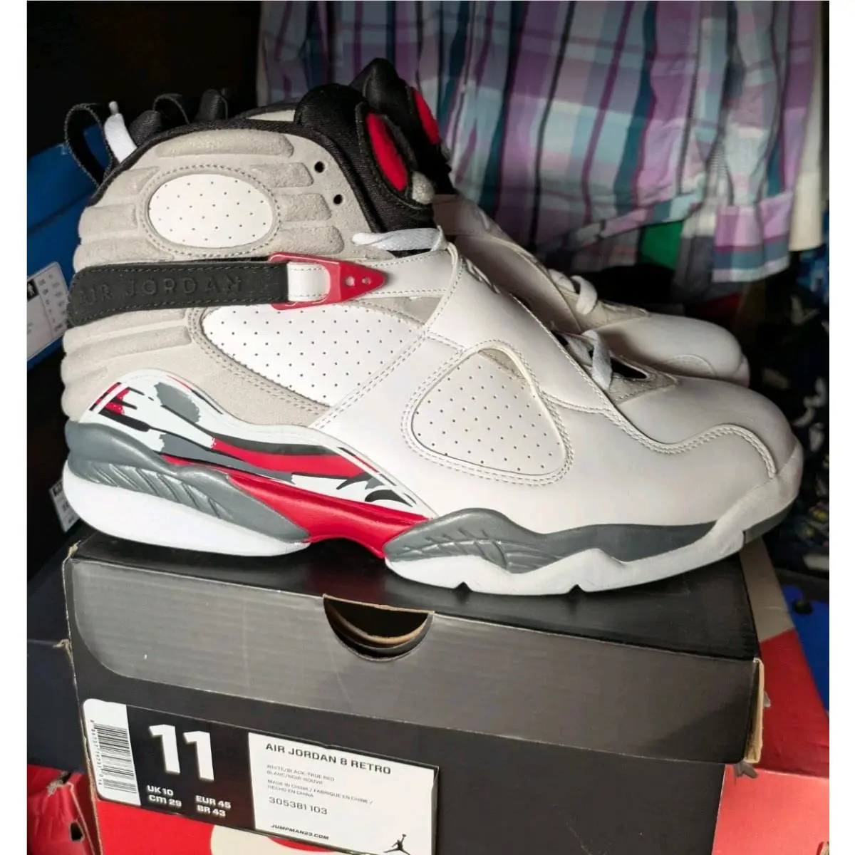 Nike shoes - Air Jordan 8 - Air - 305381-103 - White 3