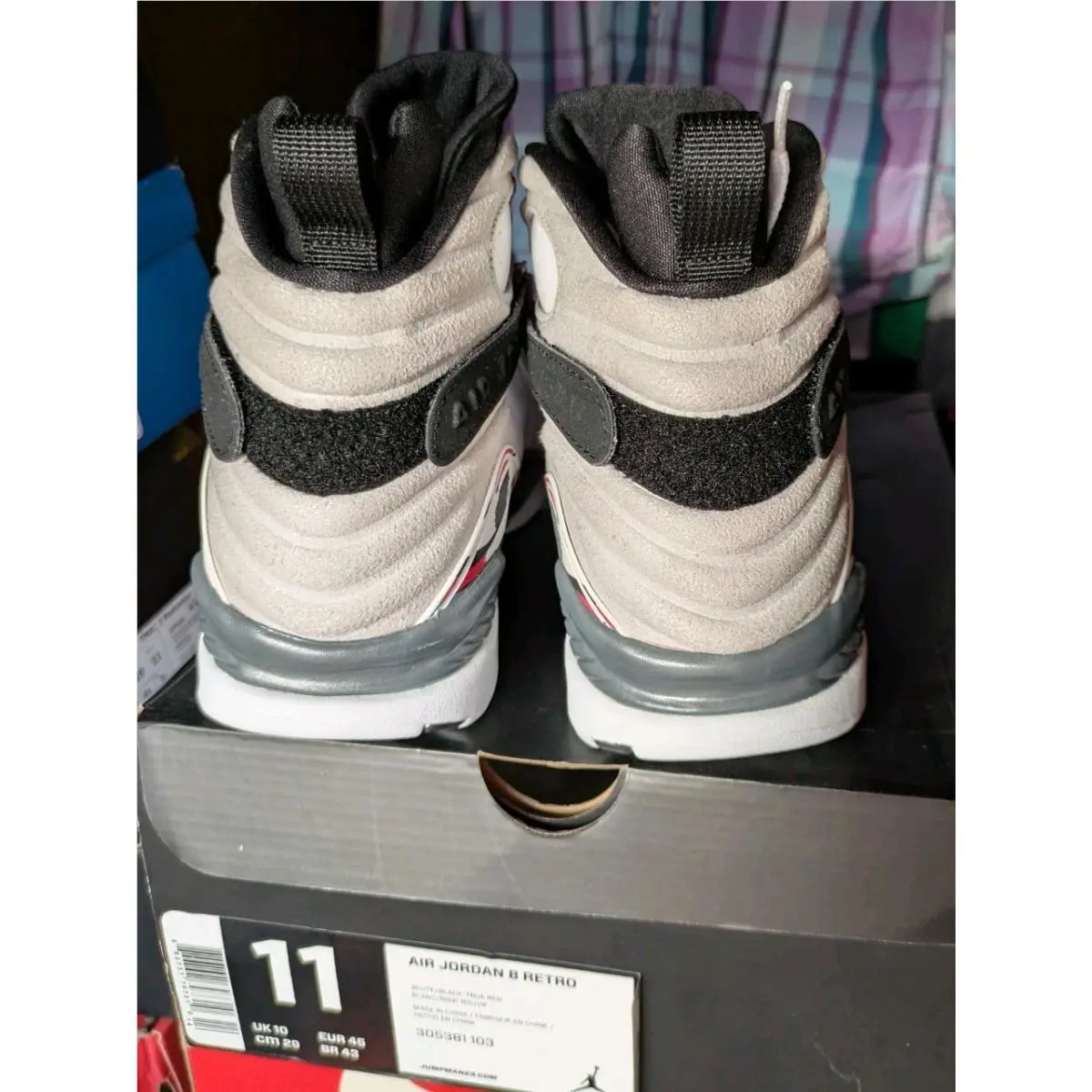 Nike shoes - Air Jordan 8 - Air - 305381-103 - White 4