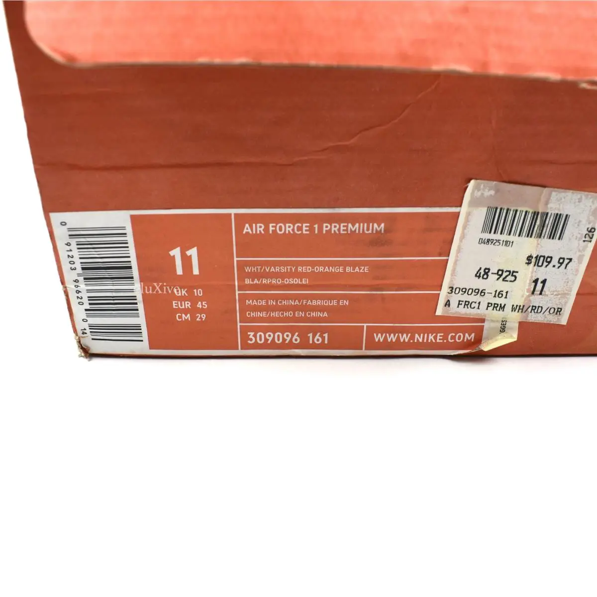 Nike shoes - Nike Air Force 1 - Air Force - 309096-161 - White 12