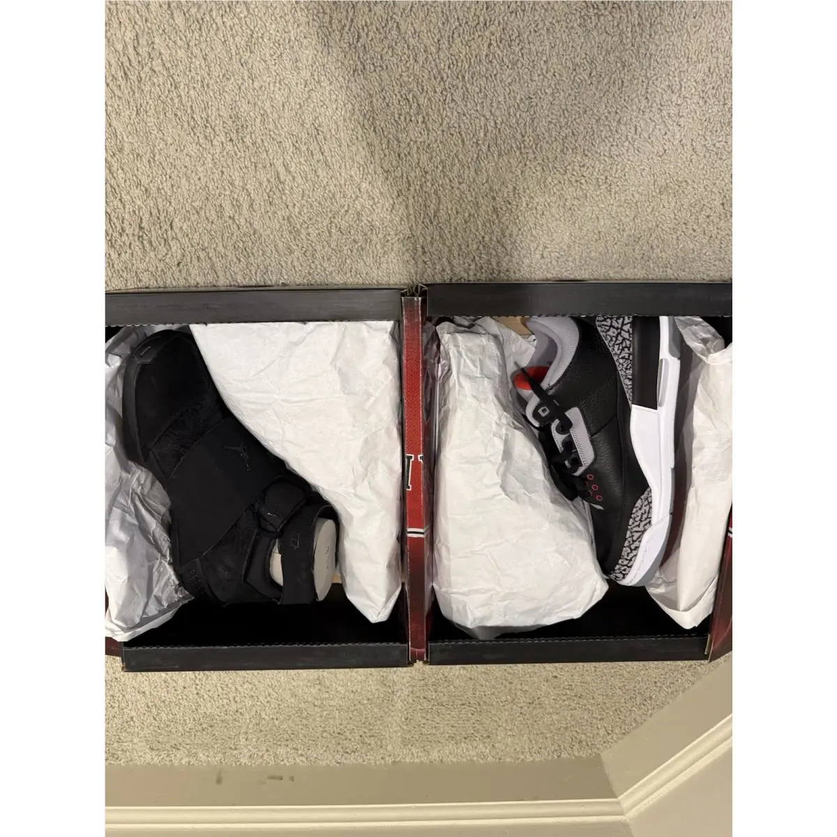 Nike shoes - Air Jordan Packs - Air Packs - Black 1